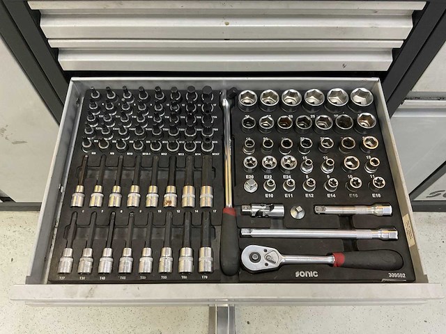 Sonic modular storage system (mss) gevulde gereedschapskast - afbeelding 2 van  19