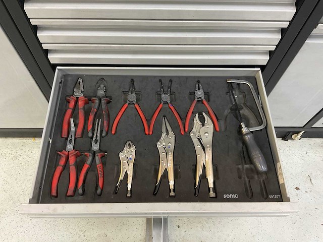 Sonic modular storage system (mss) gevulde gereedschapskast - afbeelding 5 van  19