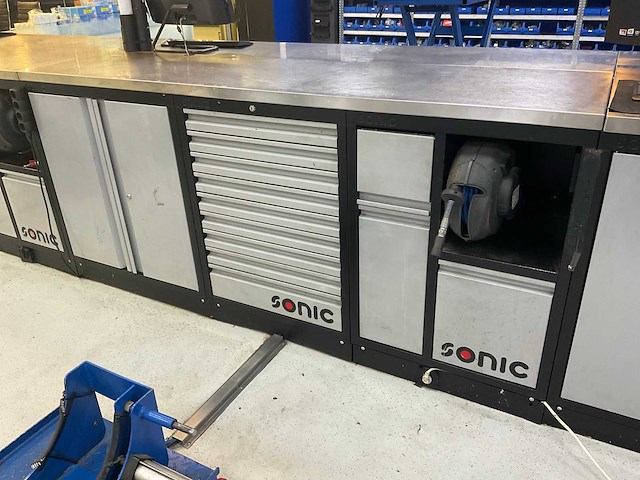 Sonic modular storage system (mss) gevulde gereedschapskast - afbeelding 1 van  19