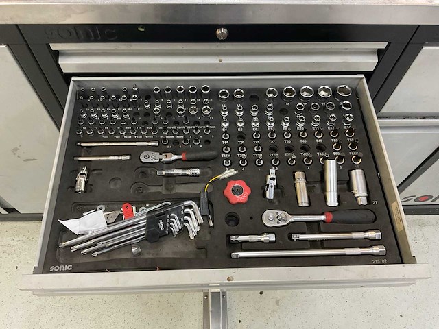 Sonic modular storage system (mss) gevulde gereedschapskast - afbeelding 19 van  19