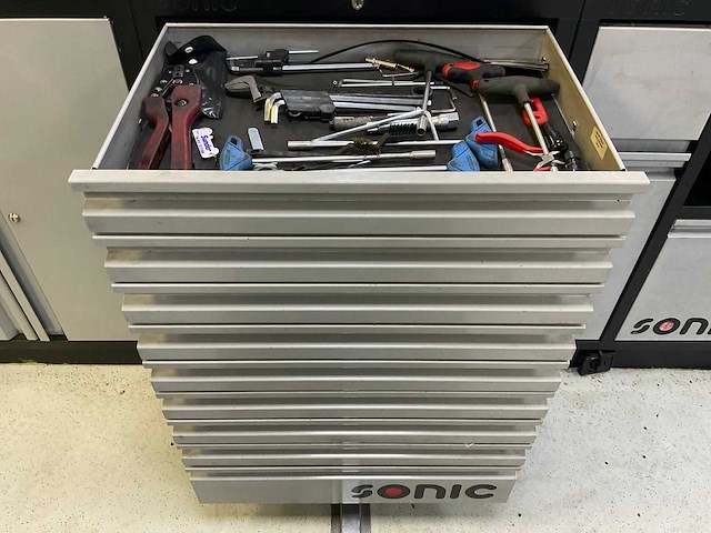 Sonic modular storage system (mss) gevulde gereedschapskast - afbeelding 17 van  19