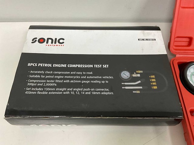 Sonic petrol engine compressor test set - afbeelding 2 van  8
