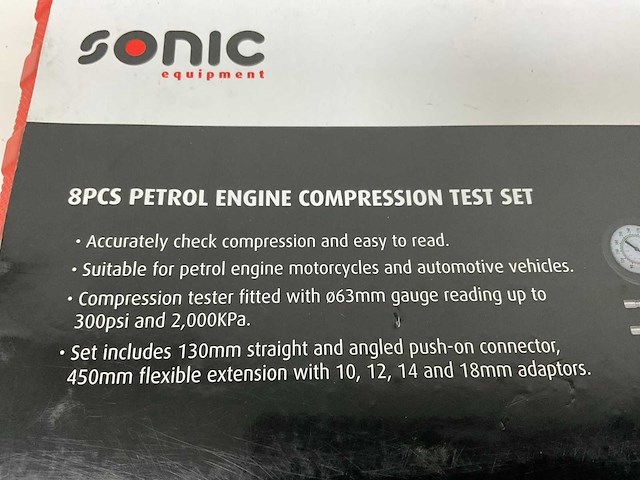 Sonic petrol engine compressor test set - afbeelding 6 van  8