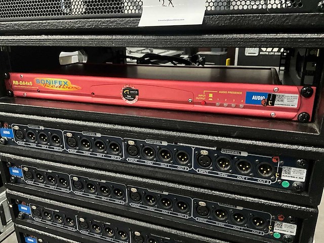 Sonifex rb-da4x5 distribution amplifier - afbeelding 1 van  4