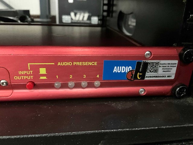 Sonifex rb-da4x5 distribution amplifier - afbeelding 3 van  4