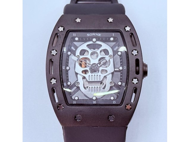 Sönne skeleton herenhorloge - afbeelding 7 van  9