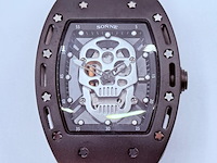 Sönne skeleton herenhorloge - afbeelding 7 van  9