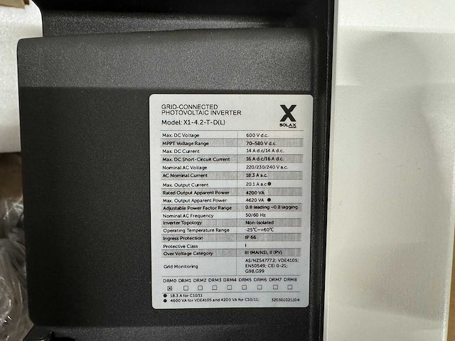 Sonnenstromfabrik - set van 12 zonnepanelen (395 wp) met solax 4.2k omvormer - afbeelding 10 van  10