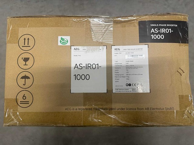 Sonnenstromfabrik - set van 3 zonnepanelen (395 wp) met aeg 1.0k omvormer - afbeelding 6 van  9