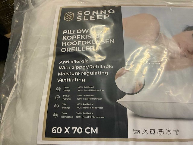Sonno sleep hoofdkussen (10x) - afbeelding 3 van  3