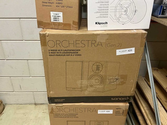 Sonora orchestra gen 2 white 2-delige speakerset - afbeelding 2 van  3