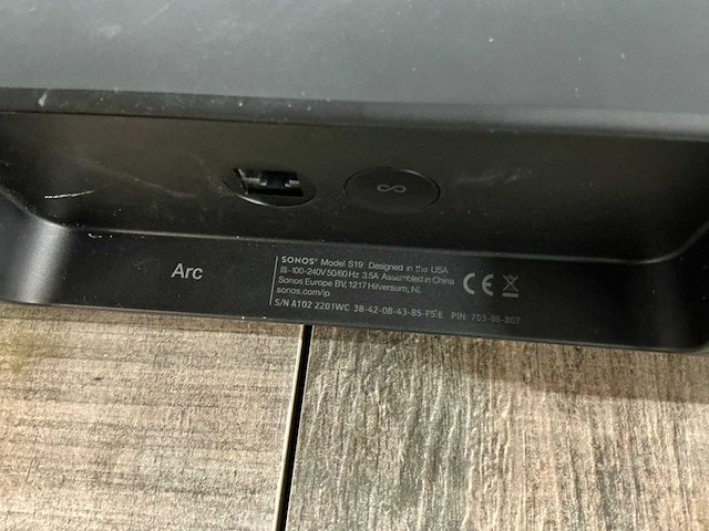 Sonos arc s19 soundbar - afbeelding 7 van  7