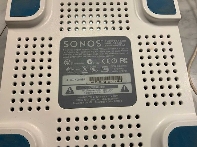 Sonos connect amp versterker - afbeelding 4 van  4