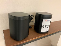 Sonos one smartspeaker (2x) - afbeelding 1 van  5
