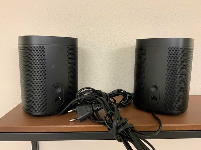 Sonos one smartspeaker (2x) - afbeelding 4 van  5