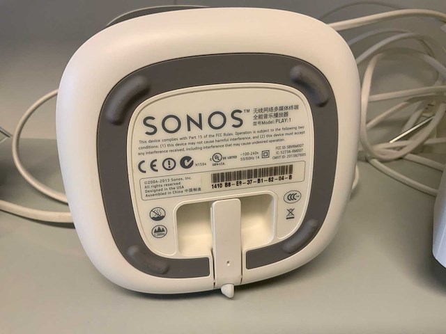 Sonos play 1 en 5 smartspeaker (3x) - afbeelding 3 van  4