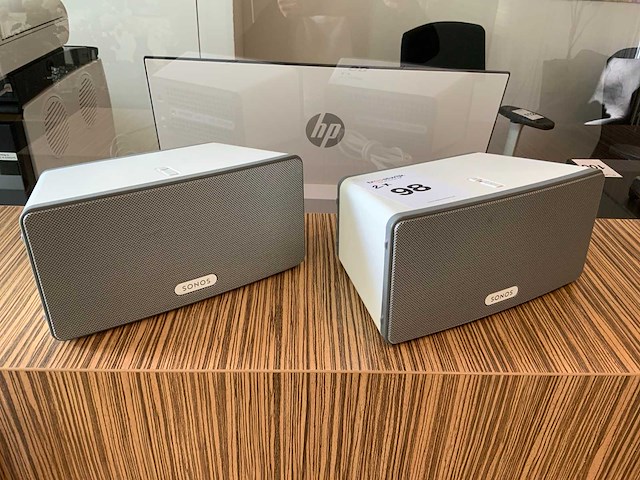 Sonos play 3 smartspeaker (2x) - afbeelding 1 van  6