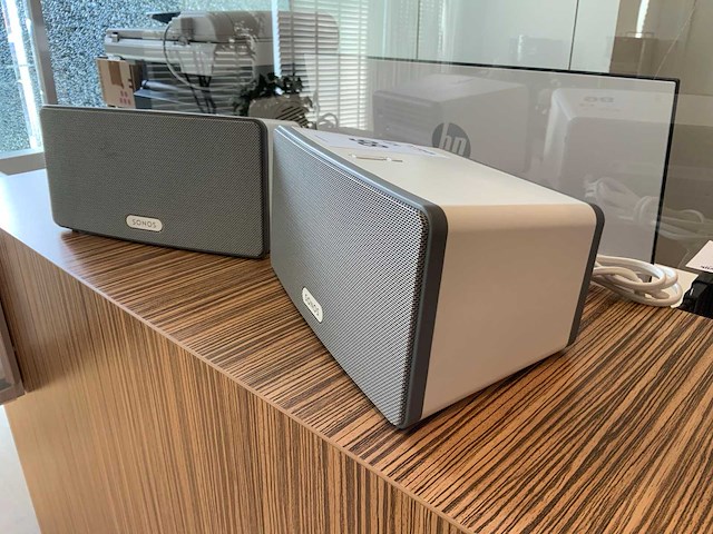 Sonos play 3 smartspeaker (2x) - afbeelding 4 van  6