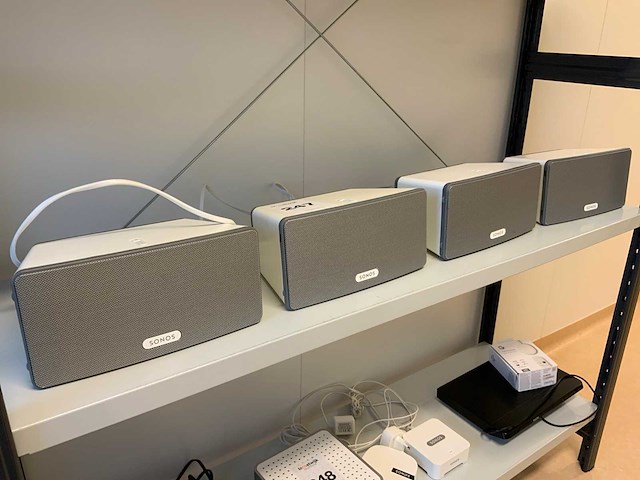 Sonos play 3 smartspeaker (4x) - afbeelding 1 van  6