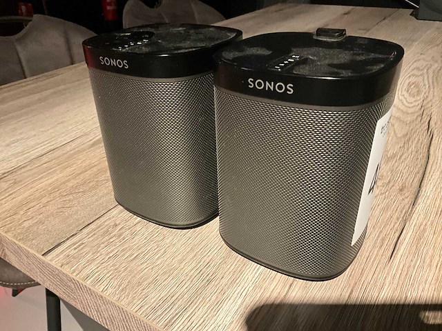 Sonos play:1 speaker (2x) - afbeelding 2 van  5