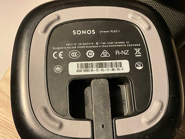 Sonos play:1 speaker (2x) - afbeelding 5 van  5
