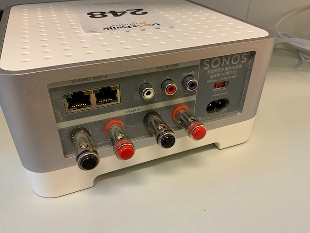 Sonos smartspeaker amplifier en bridge - afbeelding 5 van  8