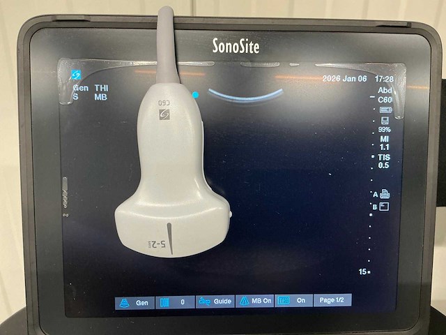 Sonosite - 2021 - p21775-20-b - echo apparaat - afbeelding 5 van  8