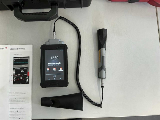 Sonotec airborne sound sensor bs10 overige meetgereedschap - afbeelding 3 van  5