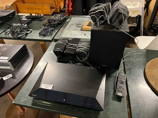 Sony - bdv-2100 blueray dvd systeem - overige beeldapparatuur - afbeelding 1 van  3