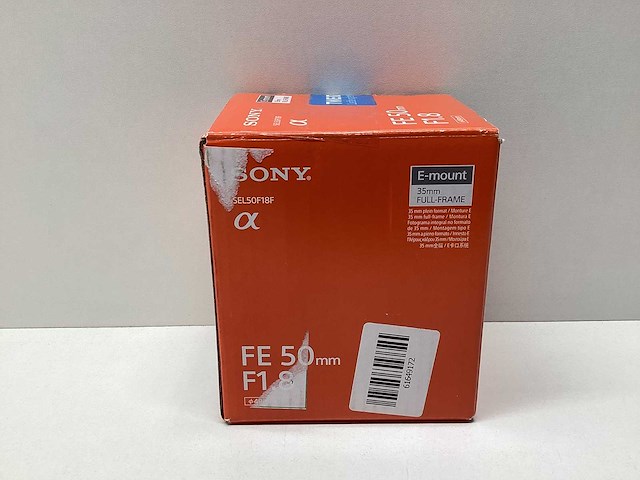 Sony - sel50f18f - fotocamera lens - afbeelding 1 van  7