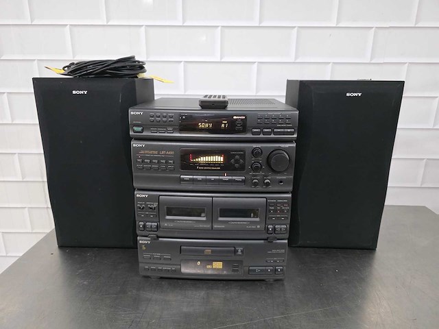 Sony - stereotoren inclusief 2 speakers - afbeelding 4 van  4