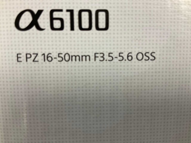 Sony 6100 fotocamera - afbeelding 2 van  3