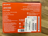 Sony 6100 fotocamera - afbeelding 3 van  3