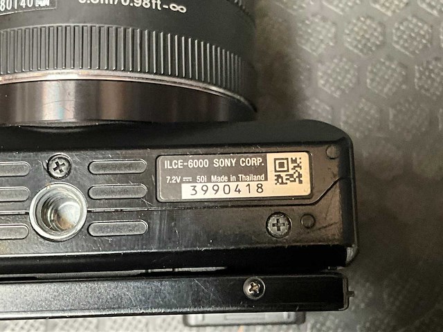 Sony alfa 6000 fotocamera - afbeelding 8 van  9