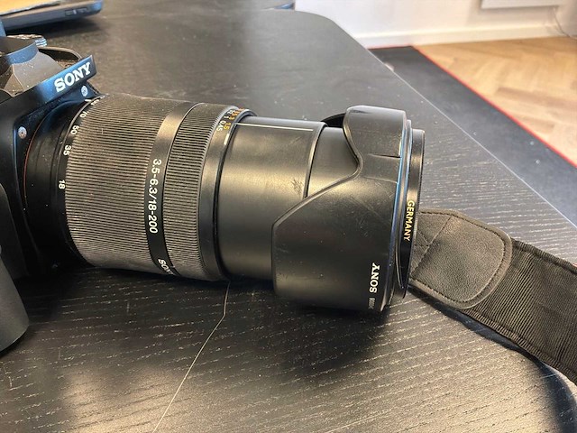 Sony alpha dslr-a100 spiegelreflexcamera - afbeelding 5 van  9