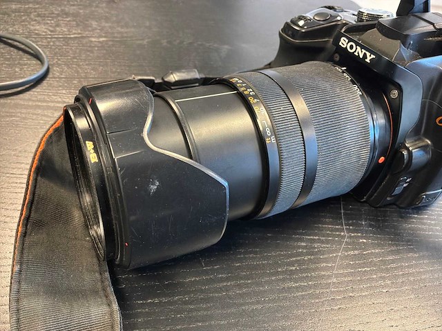 Sony alpha dslr-a100 spiegelreflexcamera - afbeelding 6 van  9