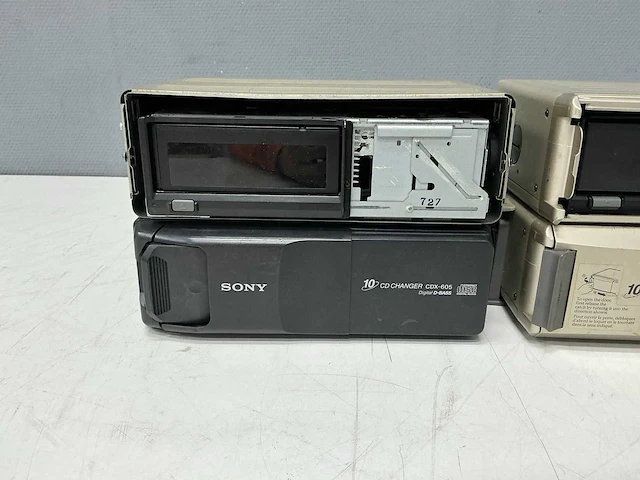 Sony cdx-51 / cdx-605 / cdx-727 cd-wisselaar (4x) - afbeelding 7 van  12