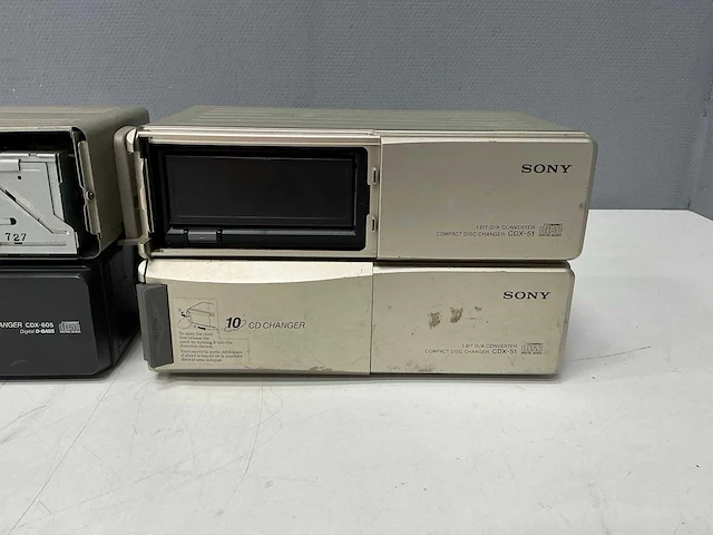 Sony cdx-51 / cdx-605 / cdx-727 cd-wisselaar (4x) - afbeelding 8 van  12