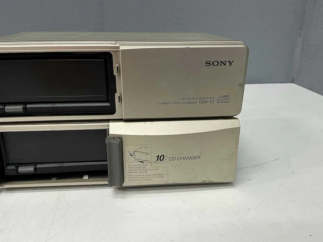Sony cdx-51 / cdx-605 / cdx-727 cd-wisselaar (4x) - afbeelding 10 van  12