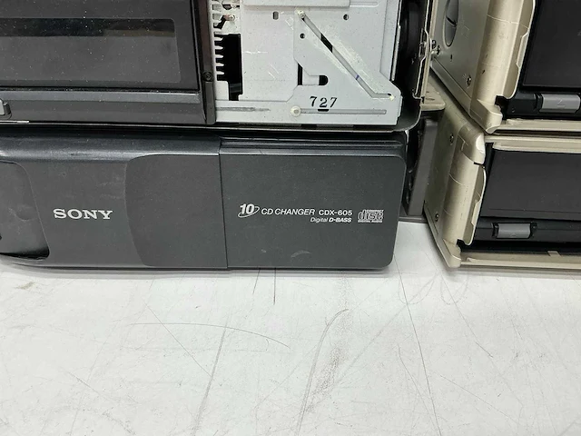 Sony cdx-51 / cdx-605 / cdx-727 cd-wisselaar (4x) - afbeelding 11 van  12