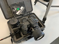 Sony dslr-a200 fotocamera met 3 lenzen en mini gray scale card - afbeelding 6 van  11