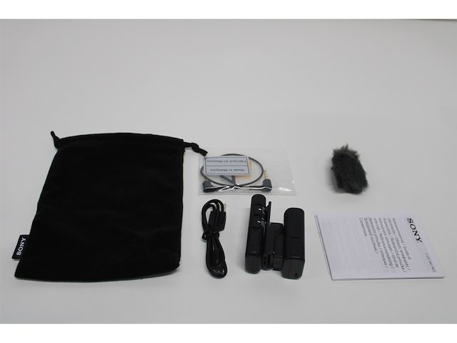 Sony ecm-w2bt wireless microfoon zwart - afbeelding 5 van  5