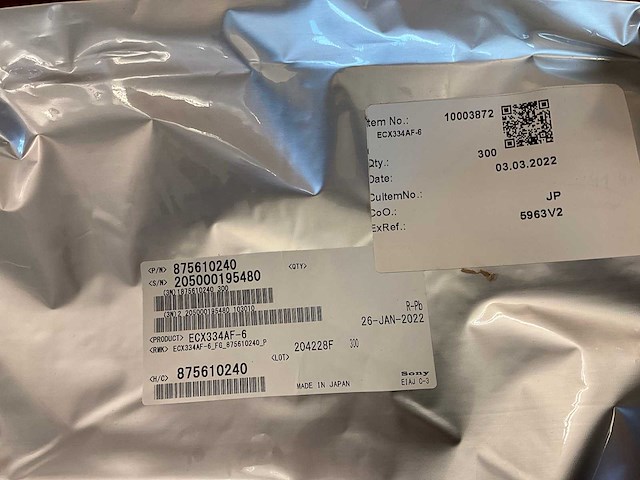 Sony ecx334af-6 microdisplay (1500x) - afbeelding 5 van  5