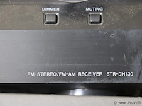 Sony fm stereo/fm-am receiver str-dh130 incl. luidsprekers - afbeelding 3 van  4
