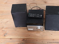 Sony home audio system cmt-sbt20b incl. afstandsbediening - afbeelding 1 van  5