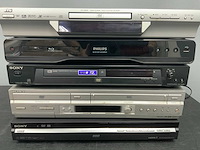 Sony, jvc, philips diverse blu-ray & dvd spelers (5x) - afbeelding 5 van  7