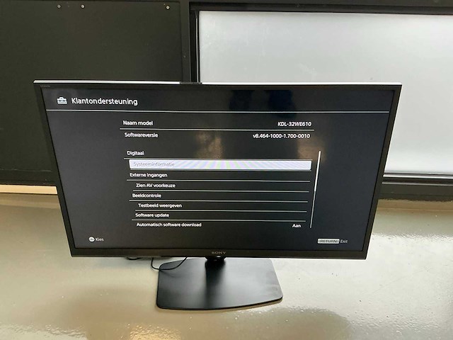Sony kdl-32we610 televisie 32” (2x) - afbeelding 1 van  6