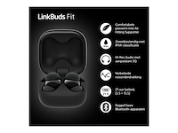 Sony linkbuds fit draadloze oordopjes zwart - afbeelding 3 van  6