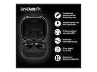 Sony linkbuds fit draadloze oordopjes zwart - afbeelding 3 van  6