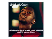 Sony linkbuds open draadloze oordopjes paars - afbeelding 4 van  5